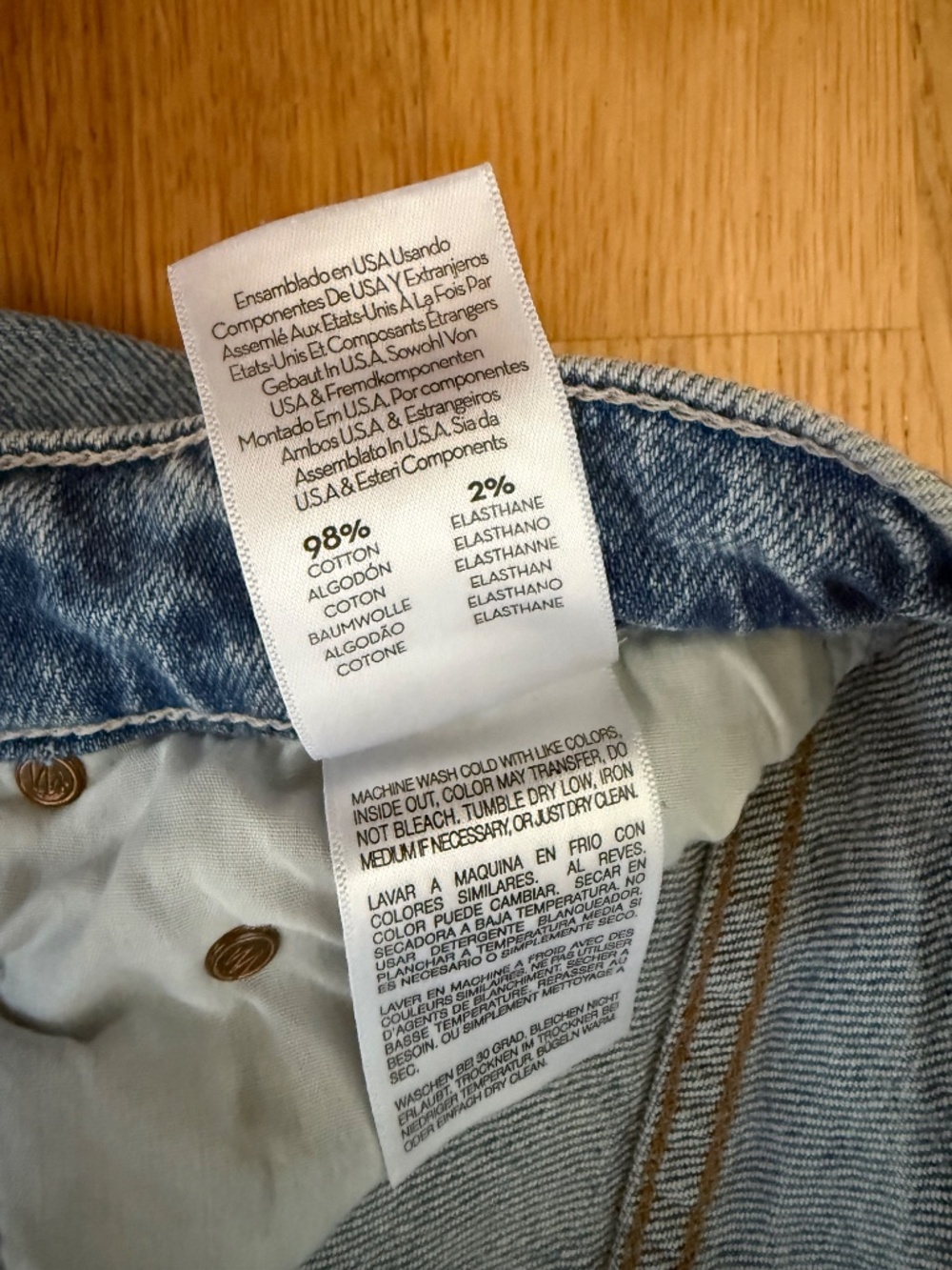 MOTHER Superior High Waisted Rider Ankle Jeans Salt of the Earth Straight Sz 24 - Picture 8 of 10